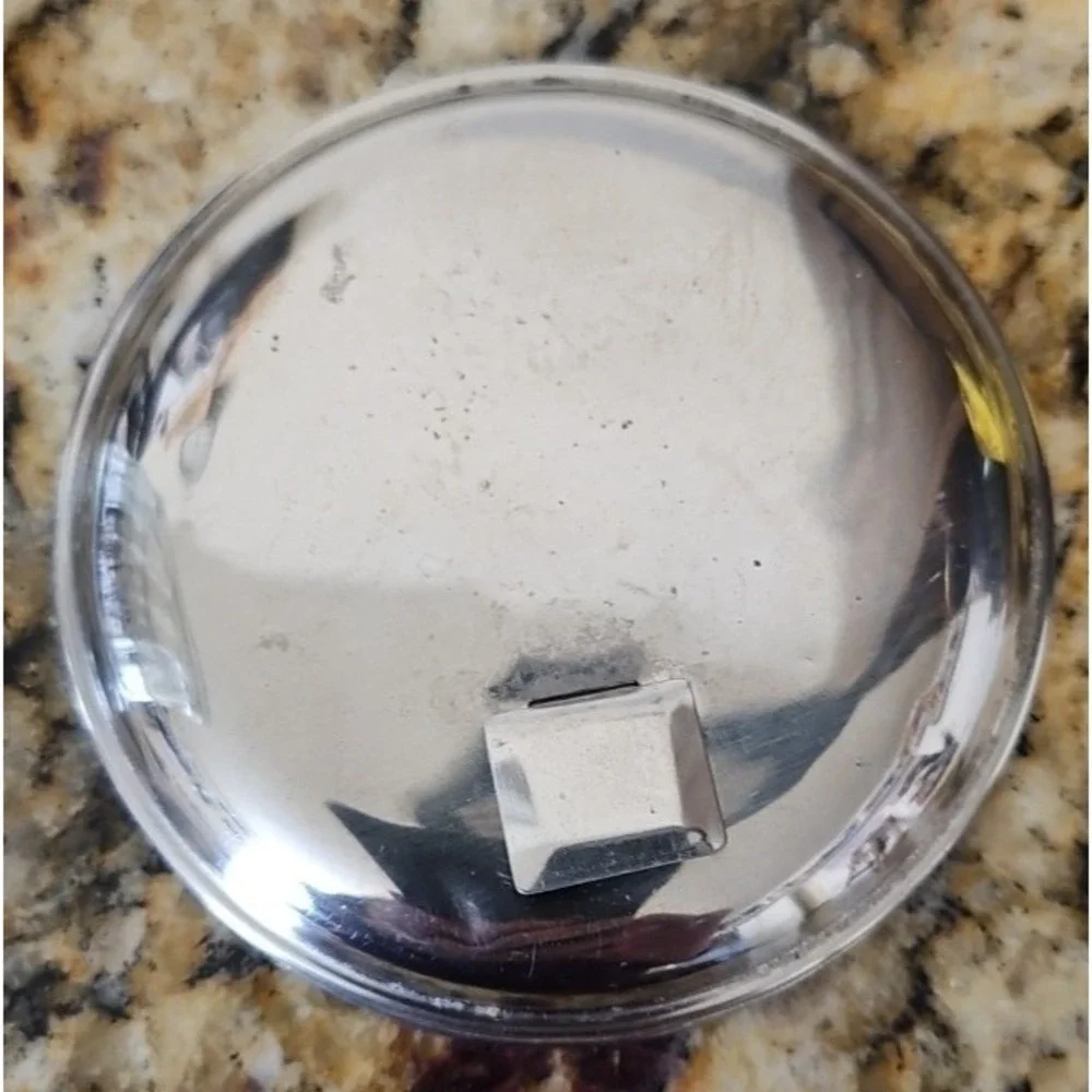 Vintage Ribbed Clear Glass Sugar Shaker Dispenser - 5.5